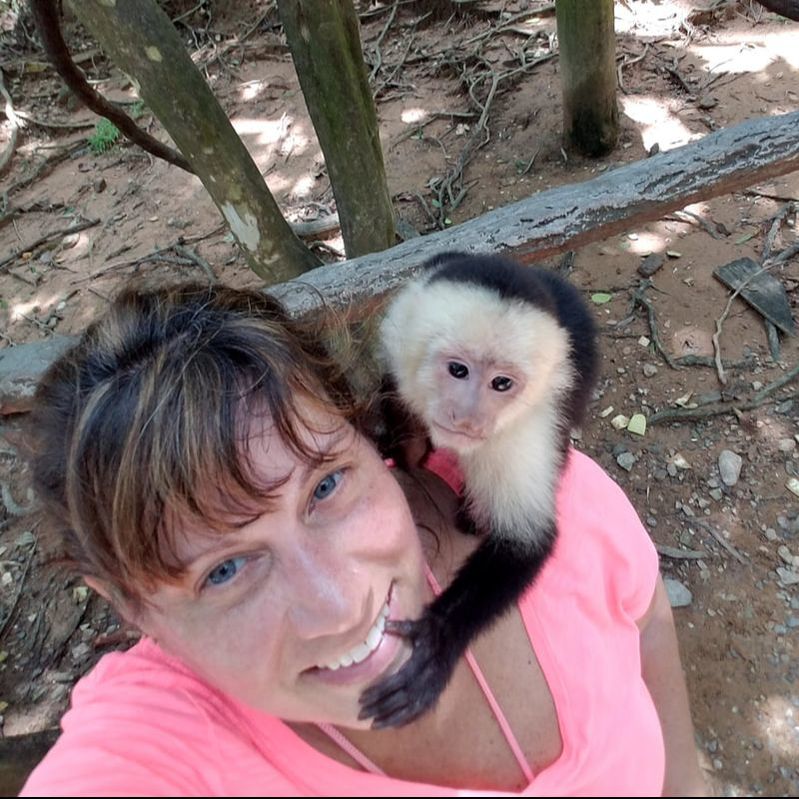 Karla and Monkey